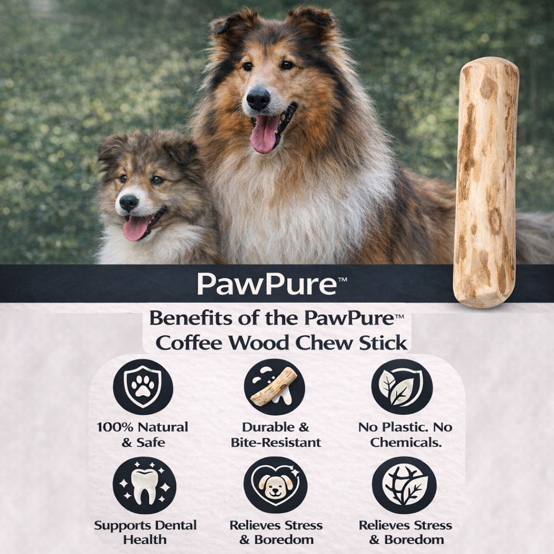 PawPure™ EcoChew Coffee Wood Stick